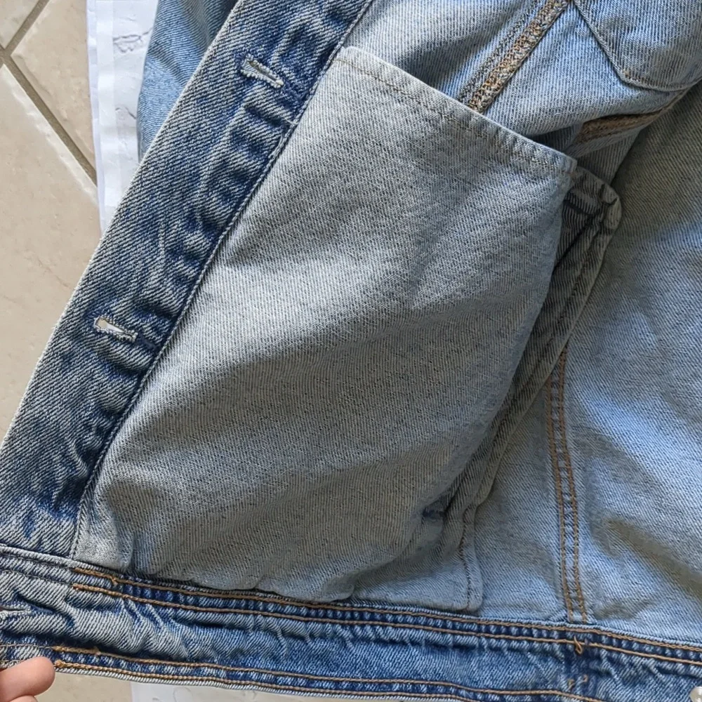 VICI Influencer Blue Denim Jacket, NWT, L - Picture 5 of 5